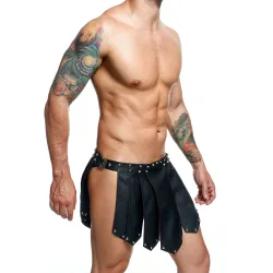 MOB Eroticwear Jupe homme Sm Roman Skirt Noire